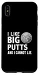 Coque pour iPhone XS Max Golf J'aime Big Putts Golf