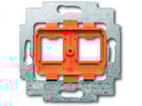 Abb Datauttag 2 X Rj45, Lexcom (Orange), Insats Utan Lock
