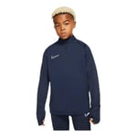 Nike B NK Dry ACDMY DRIL Top T-Shirt à Manches Longues Garçon, Obsidian/White/White, FR : XS (Taille Fabricant : XS)
