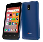 TTfone TT20 Smart 3G Mobile Phone with Android GO - 8GB - Dual Sim - 4Inch Touch Screen - Pay As You Go (Vodafone Blue)