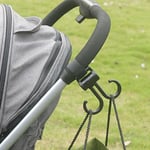 Baby Stroller Double Hook Pram Hook Shopping Hook Clip Stroller Accessories