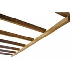 Chalet&jardin - Toit Couv'Terrasse® en bois 3x2 m - Sans toit polycarbonate