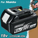 18V 6.0Ah Battery For Makita Genuine Li-ion BL1860 BL1830 BL1850 Cordless Power