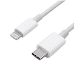 Cable de charge USB-C vers Lightning 1 mètre compatible pour iPhone 5 vers iMac 21.5" 2017 - Marque Yuan Yuan