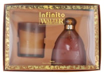 Infinito Tierra By Walter Mercado For Women Set: EDP 3.4oz+ Perfumed Candle 5.3