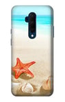Sea Shells Starfish Beach Case Cover For OnePlus 7T Pro