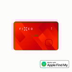 FIXED FIXED Tag Card Tracker för Apple Find My Orange