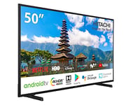 Hitachi 50HAK5450, Android Smart TV 50", 4K Ultra HD, Google Play, Chromecast