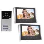 Video Doorbell Intercom System 7in TFT LCD Screen 120° Wide Angle For Home SDS