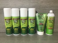 ORS Olive Oil Castor Oil Bundle Super Hold Fix-It Spray & Wig Grip Gel