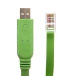 IO Crest SI-ADA24048 Câble USB vers RJ45 (RS232) Cisco Console DI 1,8 m, Adaptateur USB Legacy