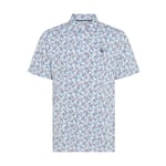 Original Penguin Mens Pete In the Ocean Polo Shirt - Bright White, Med