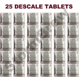 25 DESCALING DESCALER TABLETS FOR ALL NESPRESSO COFFEE POD CAPSULE MACHINES