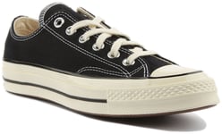 Converse All Star 162058 Chuck 70 Ox Lace Up trainers In Black Size UK 3 - 12