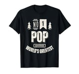 Number 1 Pop World's Greatest Grandpa Grand Father T-Shirt