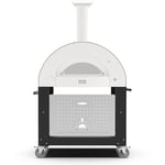 Alfa Forni Chariots pour barbecues et fumoirs de la marque Modèle Base 4 Pizze Classico Nero