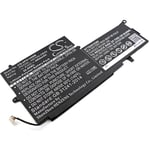 Kompatibelt med HP Spectre x360 13-4022tu(N1U98pa), 11,4V, 4900mAh