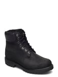 6 In Premium Fur/Warm Lined Boot Designers Boots Lace Up Boots Black Timberland