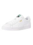 PumaBasket Classic Leather Trainers - White
