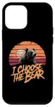 Coque pour iPhone 12 mini Déclaration de force I Choose The Bear Wilderness