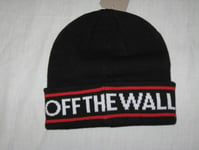 BNWT  VANS  Off The Wall Stackton  Beanie Hat  Black