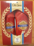 Old Spice Champion Gift Set  - Deodorant Body Spray 150ml + Shower Gel 250ml
