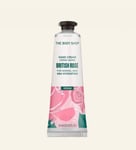 The Body Shop Hand Cream British Rose Vegan 30ml New