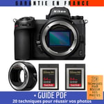 Nikon Z7 II + Nikon FTZ II + 2 SanDisk 64GB Extreme PRO CFexpress Type B + Guide PDF ""20 TECHNIQUES POUR RÉUSSIR VOS PHOTOS