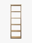 Nkuku Marjori Narrow Shelf Unit, Natural