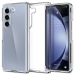 Spigen Galaxy Z Fold5 5G Ultra Hybrid Crystal Case - Clear Certified Military-Grade Protection - Clear Durable Back Panel + TPU Bumper