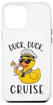 Coque pour iPhone 12 Pro Max Duck Duck Cruise Funny Family Cruising Groupe assorti