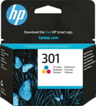 New Original HP 301 Tri Colour Ink Cartridge for Deskjet 1050 / 2050 / 2050