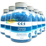 6x CCS Cleansing Perfumed Foot Bath Salt 470g