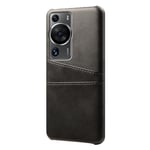 tectTech Huawei P60/P60 Pro Snyggt skal med 2 kortfack, svart