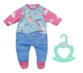 BABY born Little Romper 834633 - Super Soft Fabric Romper for 36cm Dolls - Includes Storytelling Print and Hanger - Doll Not Included - Suitable for Kids from 2+ Years