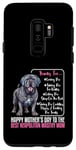 Coque pour Galaxy S9+ Happy Mother's Day To The Best Napolitan Mastiff Mom