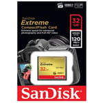 SD-hukommelseskort SanDisk SDCFXSB-032G-G46 32GB 32 GB
