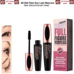 Silk Fibre 4D Mascara Eyelash Waterproof  Volume Long Lasting Extension Make Up