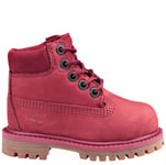 Baby Boys UK 5 Timberland 6" Premium Waterproof Boots RED Primaloft