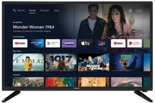 TV Android 32'' HD LED 80 cm Google Play Netflix YouTube - Neuf