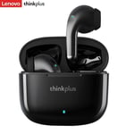 Noir-Lenovo-Écouteurs Bluetooth sans fil LP40 Pro, écouteurs étanches avec micro, contrôle tactile, casque TW