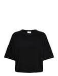 Yak Tee Designers T-shirts & Tops Short-sleeved Black Filippa K