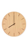 Light Oak Home Decoration Watches Wall Clocks Beige Hemverk