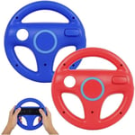 VOLANT JEUX VIDEO Volant pour Nintendo Wii (2 PCS), Volant pour Mario Kart Racing, Volant pour Contrôleur de jeu Nintendo Wii (R 56