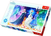 Trefl 24 Piece Maxi Kids Girls Disney Frozen In The Starlight Elsa Jigsaw Puzzle