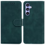Samsung Galaxy S23 FE Fodral Läder Grön