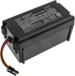 Kompatibelt med Cecotec CONGA 1290, 14.4V, 3000 mAh