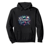 Gamer gaming console level nerd Pullover Hoodie