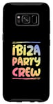 Coque pour Galaxy S8 Ibiza Party Crew | Coloré