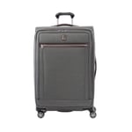 Travelpro Platinum Elite Extra Large Softside Suitcase 4 Wheels Spinner 83x53x34 cm Expandable and Durable with TSA Lock 144 Litres Travel Luggage 10 Years Warranty